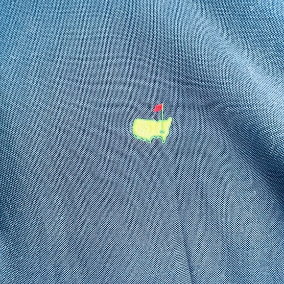 MASTERS COLLECTION PGA AUGUSTA SZ XL PIMA COTTON NAVY POLO GOLF SHIRT - Picture 6 of 11